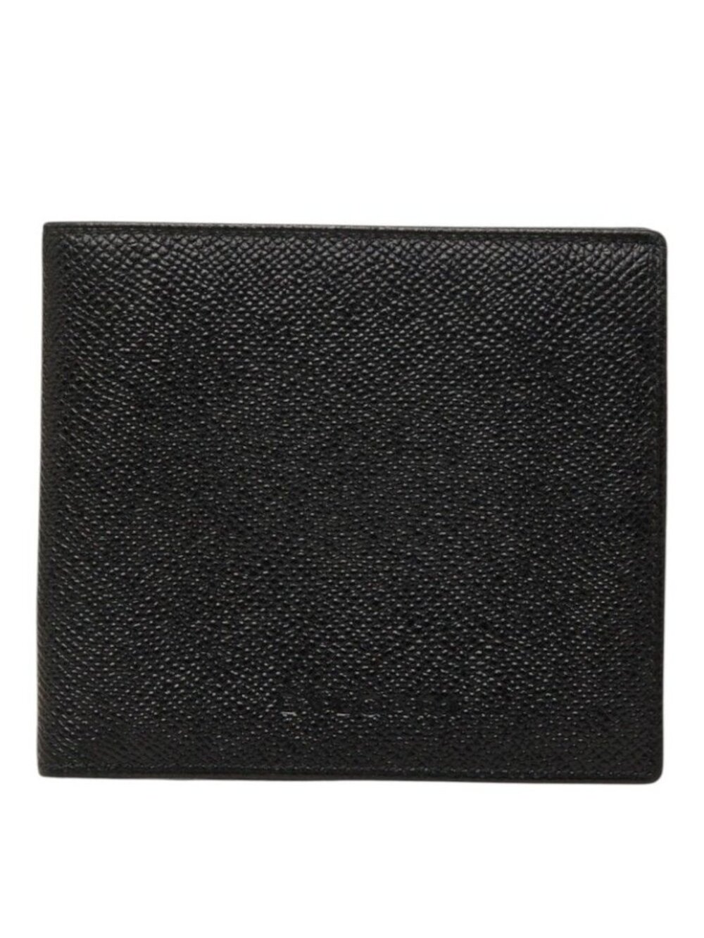 Bvlgari Bifold Wallet Black Leather